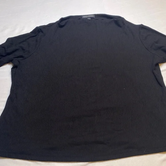 Banana Republic Women's Black Long Sleeve Top - Picture 7 of 11